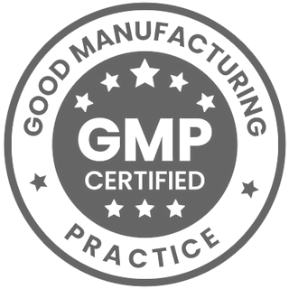 Product label for Good Manufacturing Practice