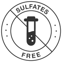 Icon for sulfates free symbol